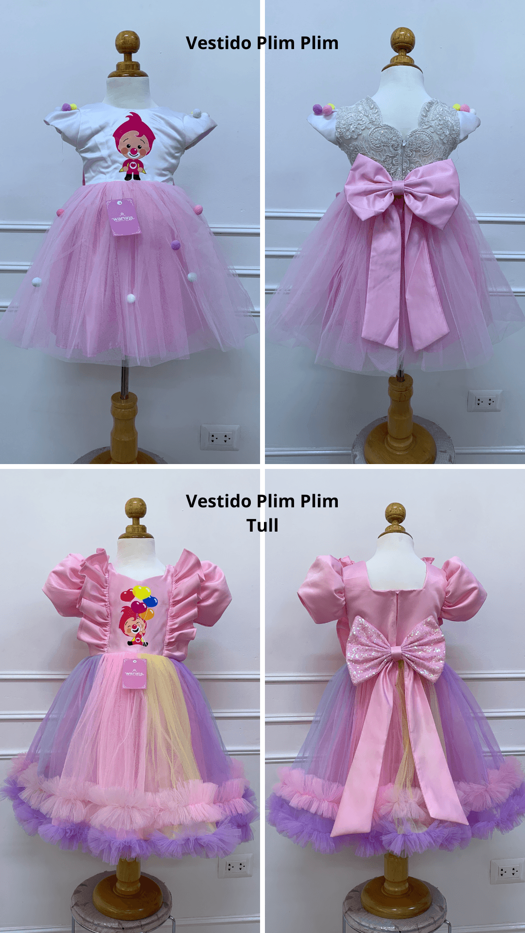 Vestido Plim Plim Circo — 2,4,6,8