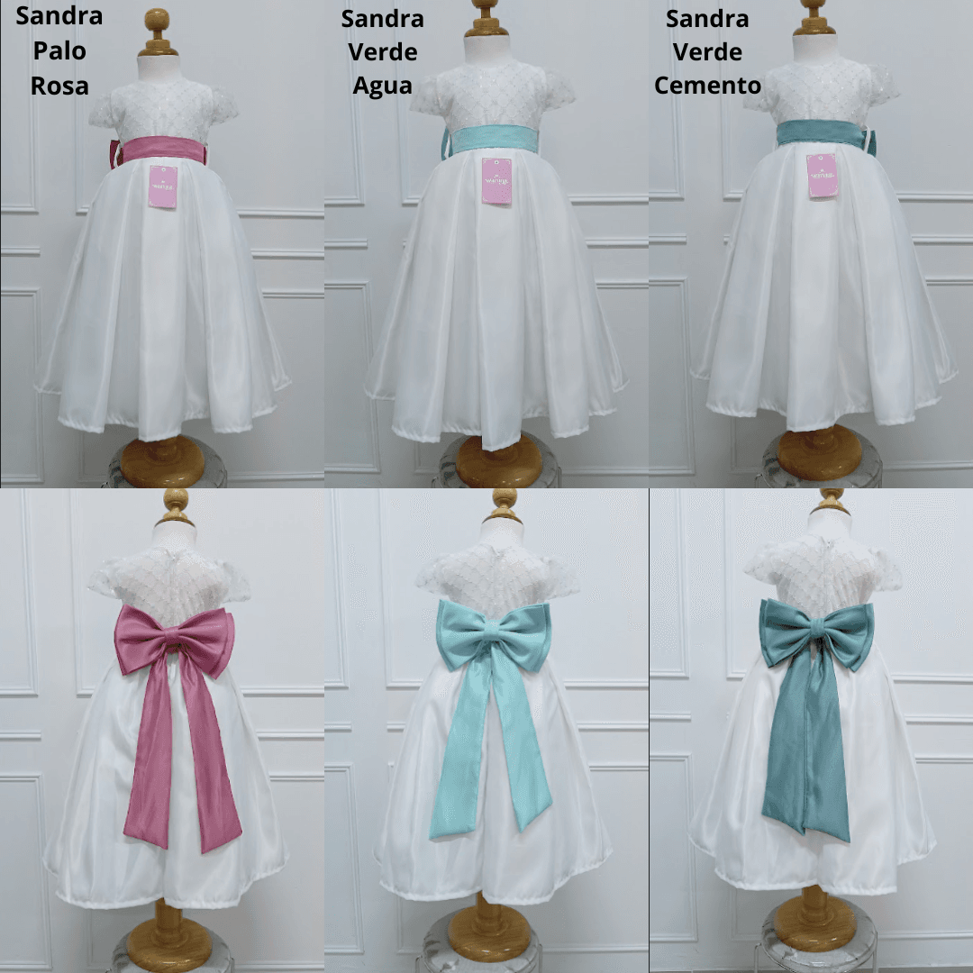 Vestido Sandra Verde Cemento