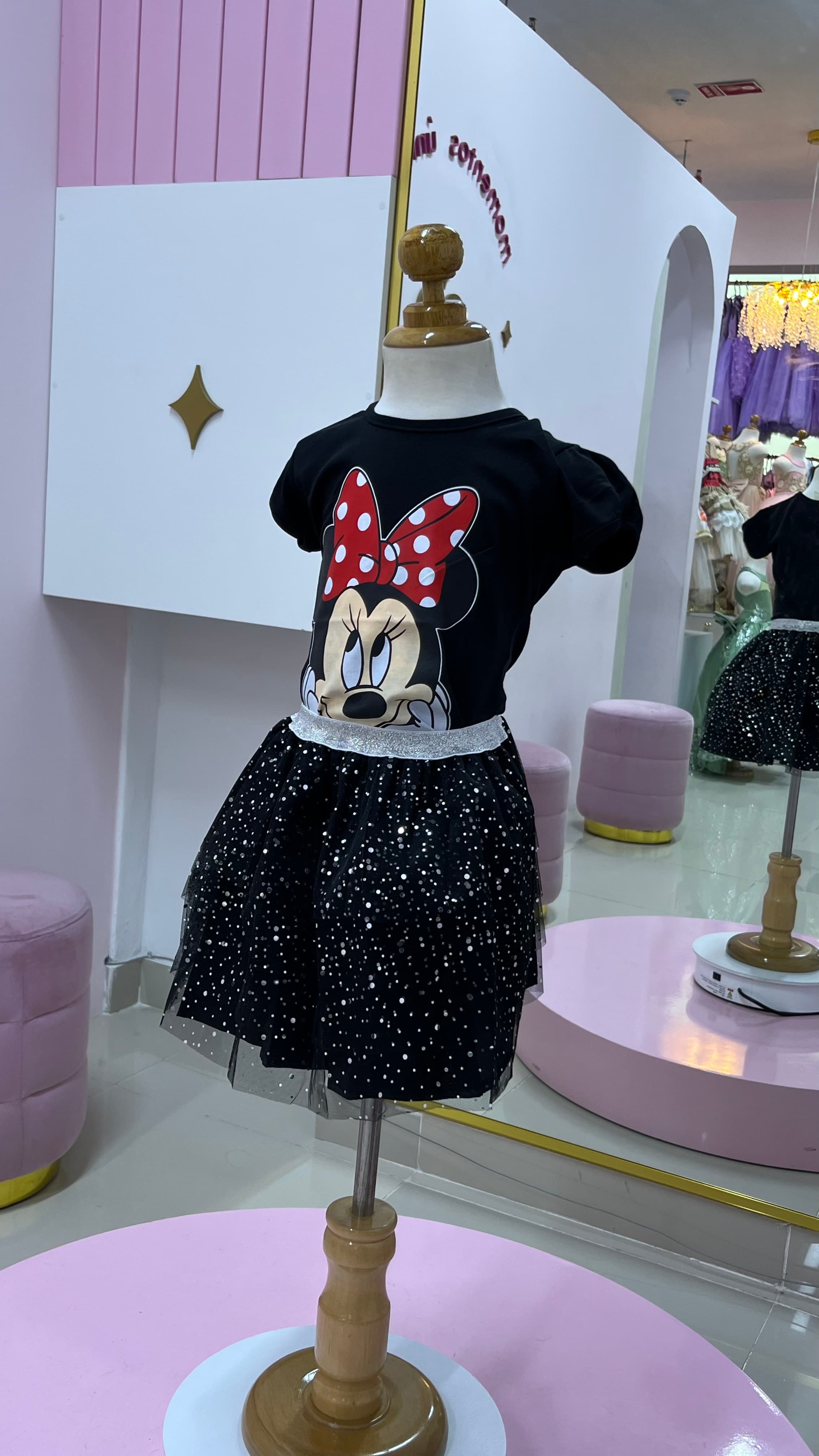 Combo Tutú y Polo Minnie 1 — S,M,L