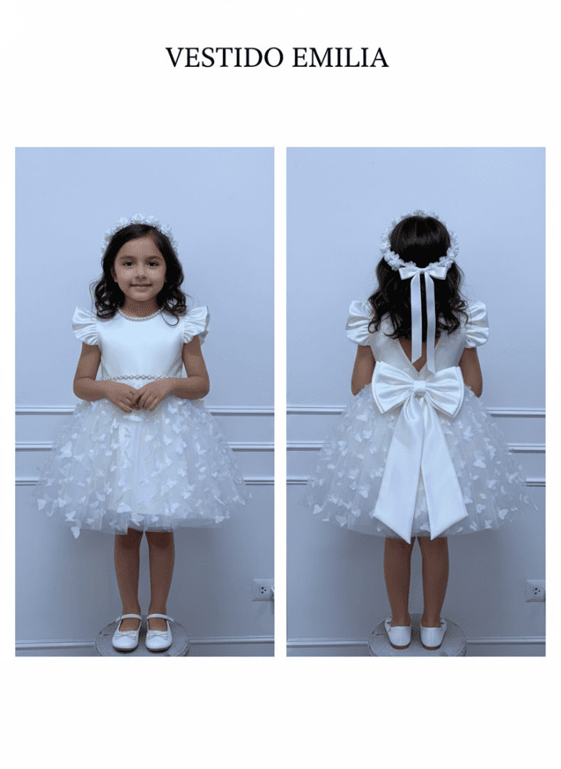 Vestido Emilia — 2,4,6,8,10,12
