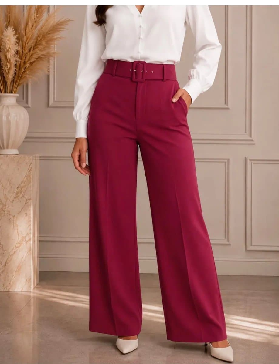 Pantalon Correa — Pantalon Correa - Terracota - M