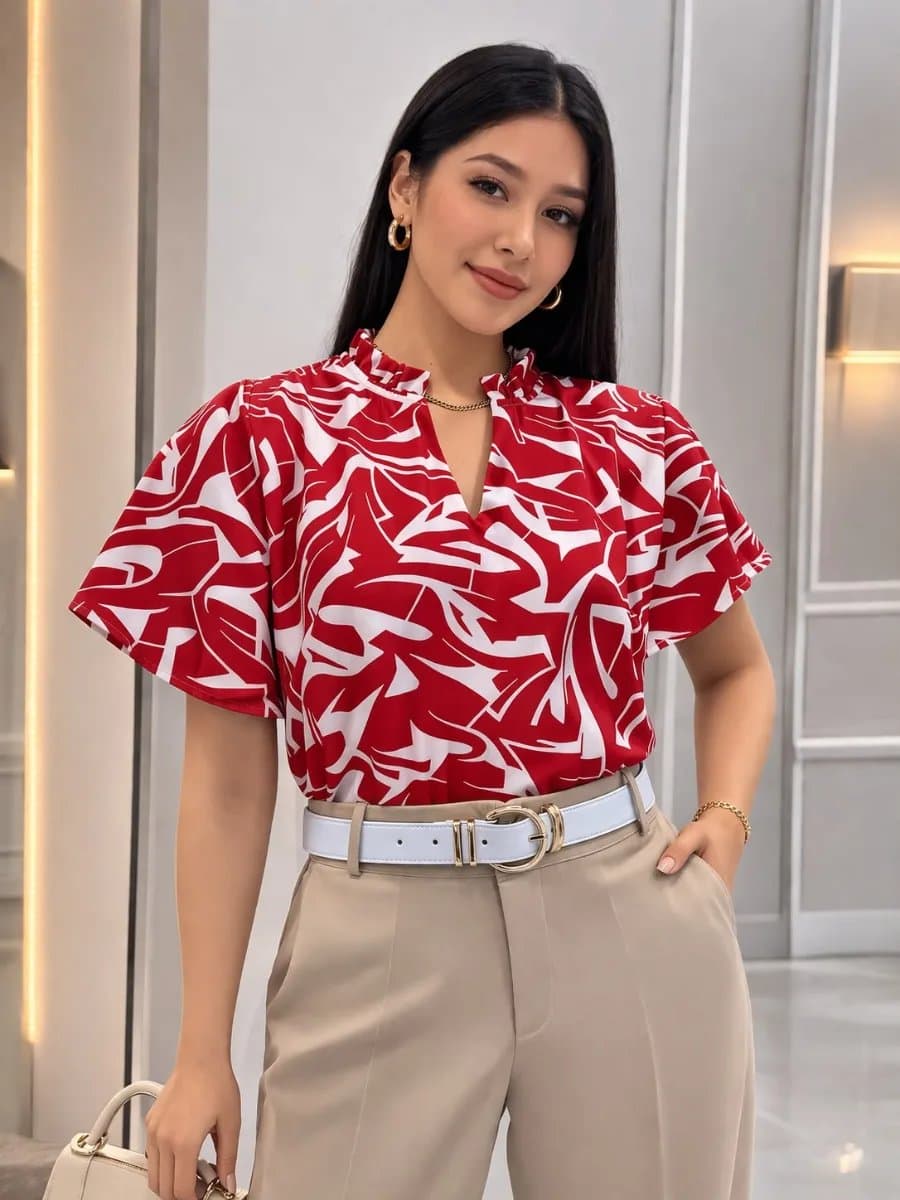 Blusa Oreana — Blusa Oreana - Vino - M