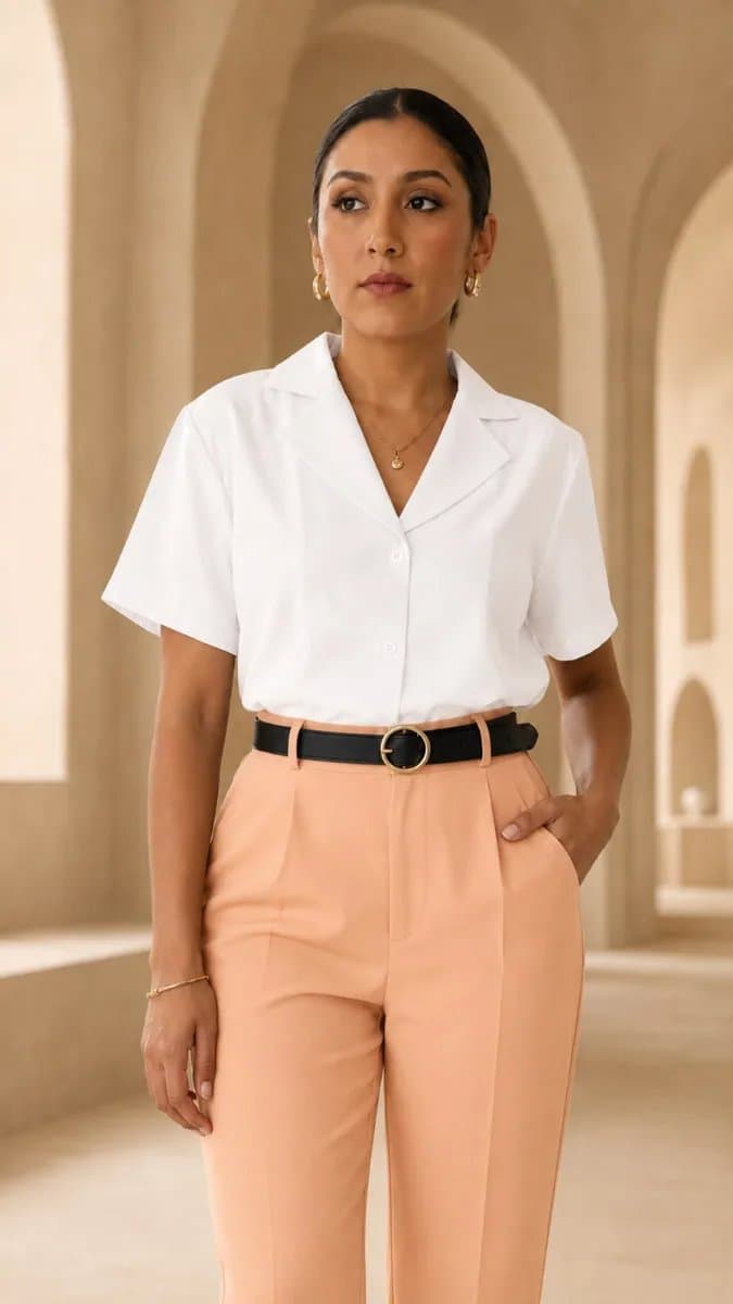 Blusa Valeria — Blusa Valeria - Perla - L