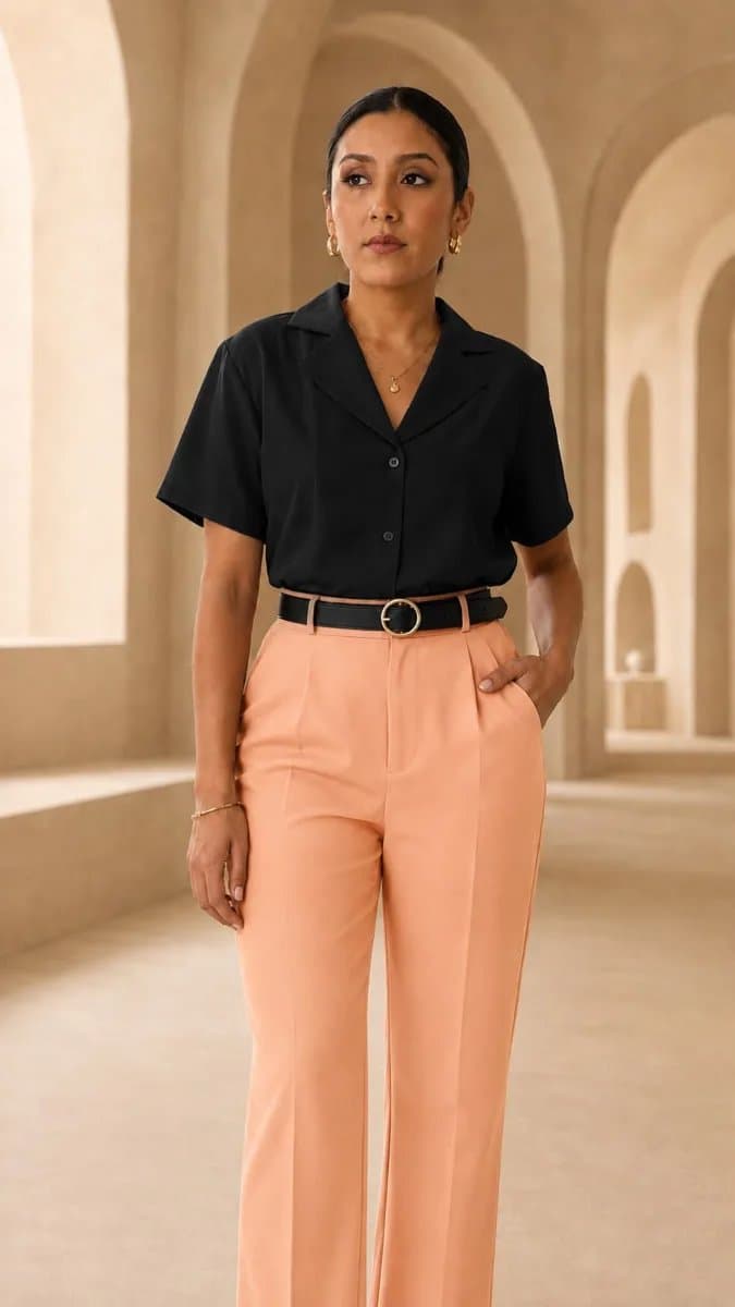 Blusa Valeria — Blusa Valeria - Negro - L