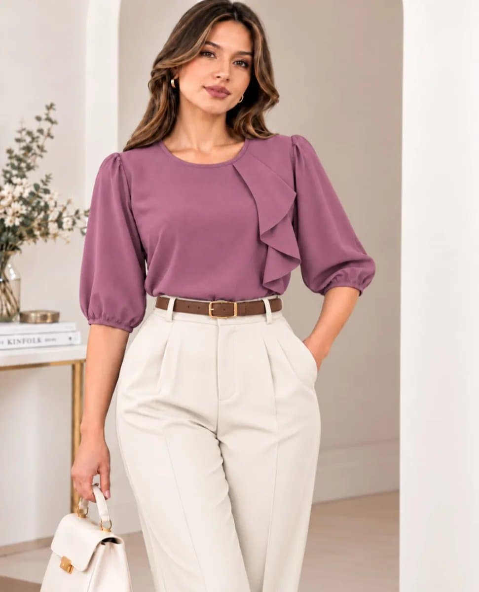 Blusa Gaya — Blusa Gaya - Uva - L