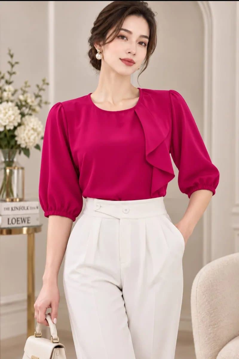 Blusa Gaya — Blusa Gaya - Fucsia - L