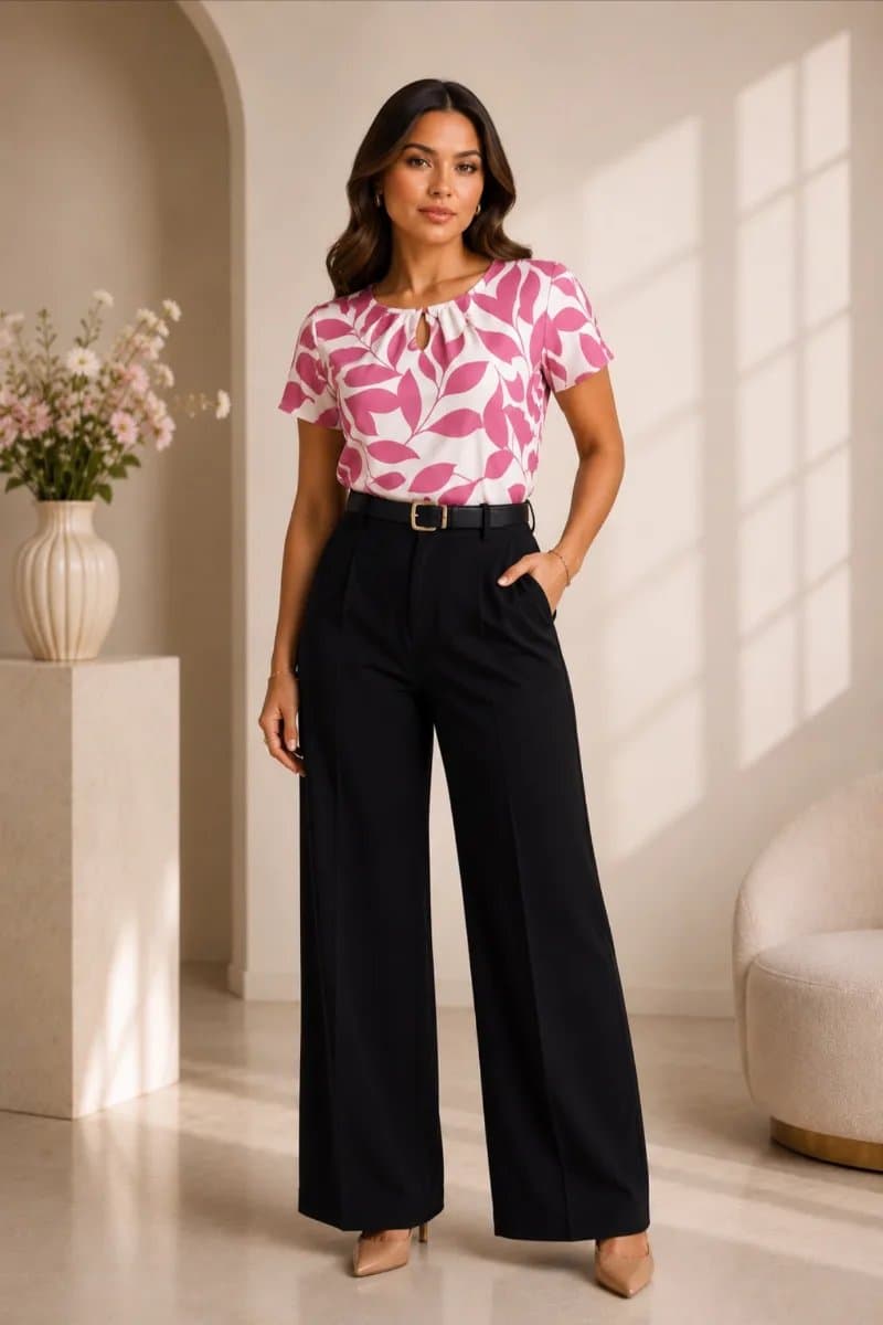 Blusa Thalia — Blusa Thalia - Palo rosa - L