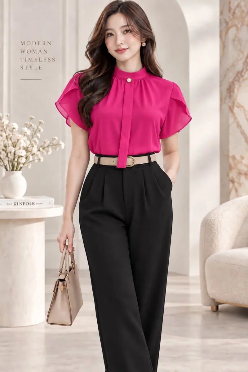 Blusa Regina — Blusa Regina - Nude - L