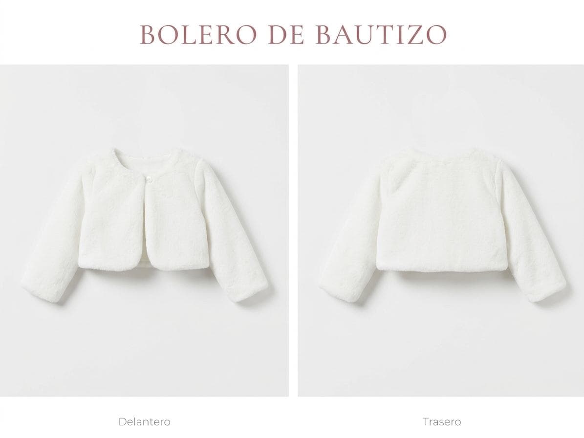 Bolero de bautizo