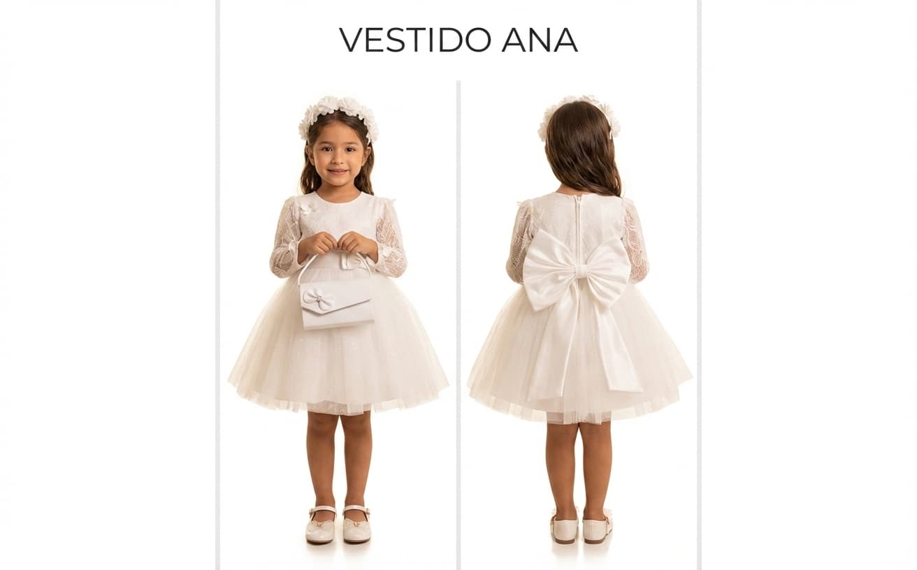 Vestido Ana — Vestido Anita - Talla 8