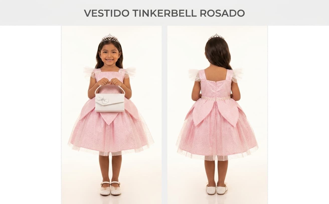 TinkerBell Rosado — TinkerBell Rosado - Talla 2