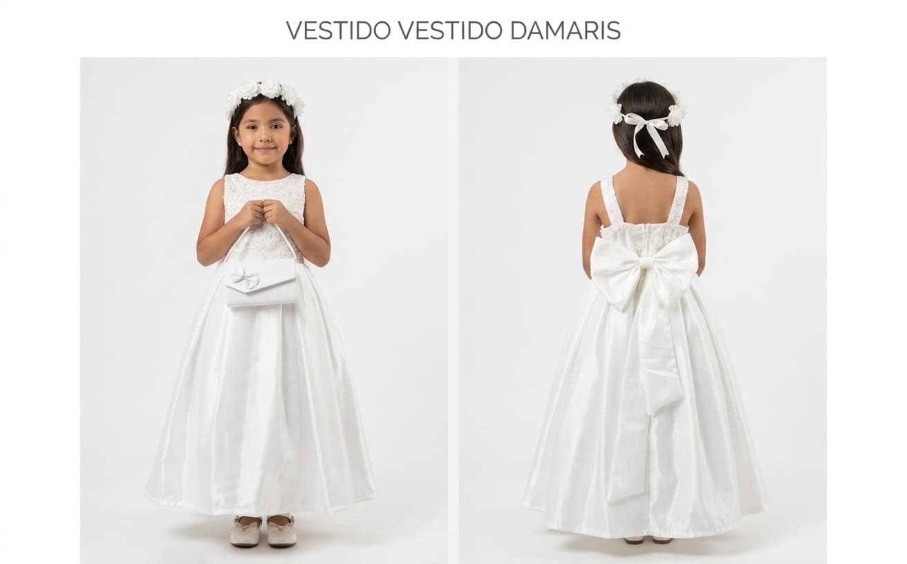 Vestido Damaris — Vestido Damaris - Talla 8