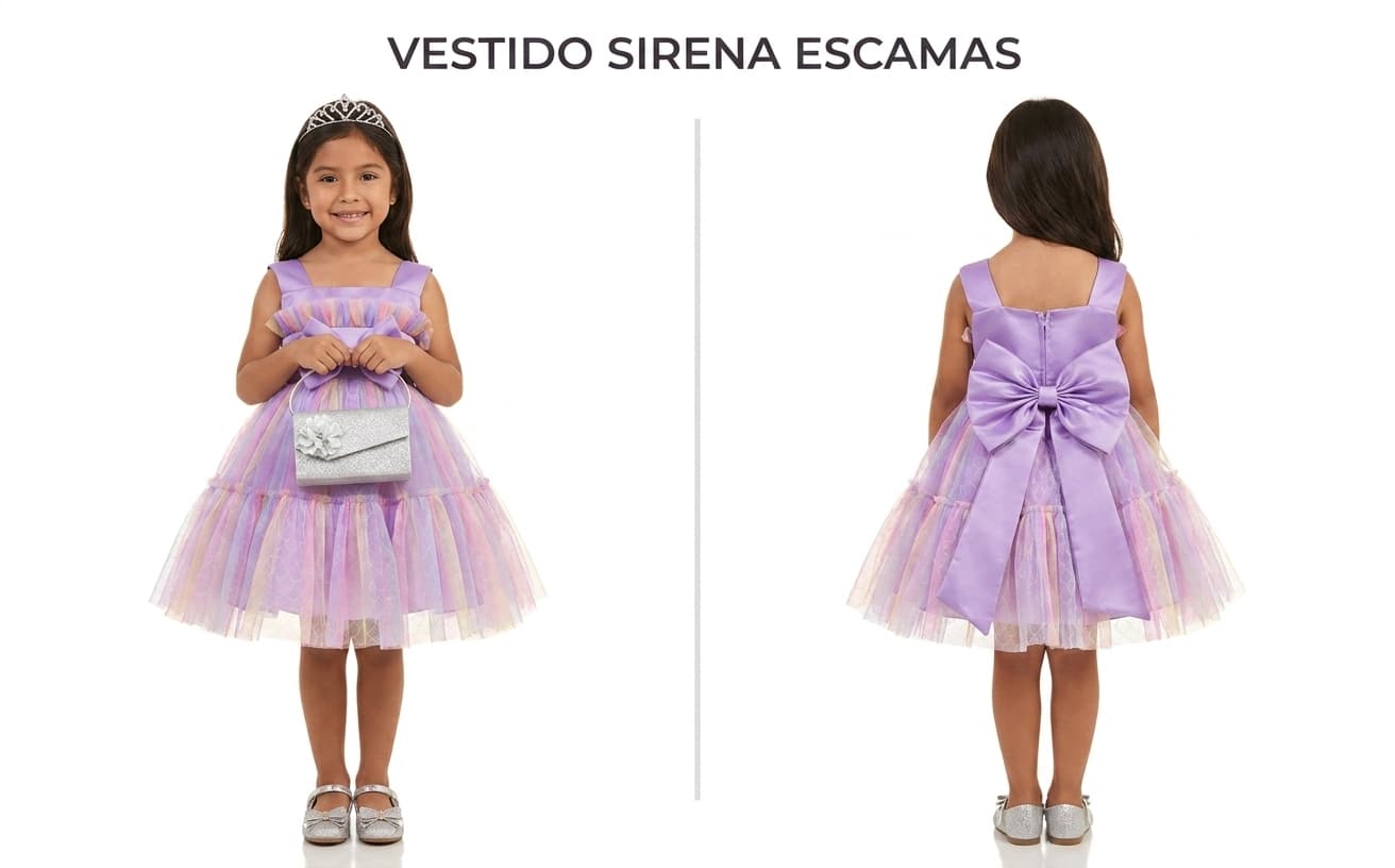 Sirena escamas — Sirena escamas - Talla 10