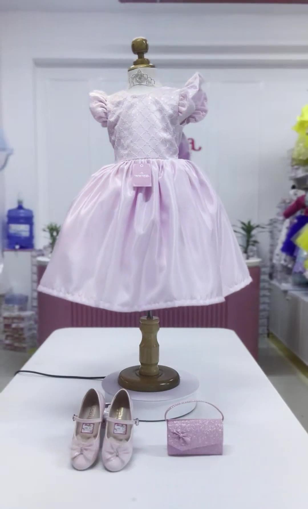 Vestido Ketty Rosado — Vestido Ketty Rosado - Talla 6