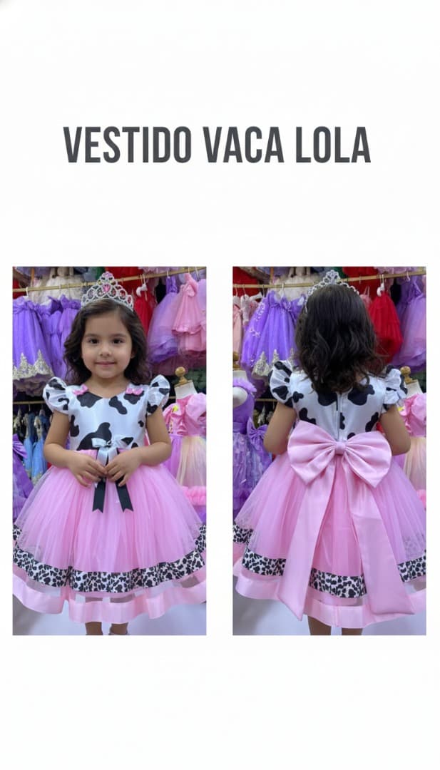 Vestido Vaca Lola — 2,4,6,8
