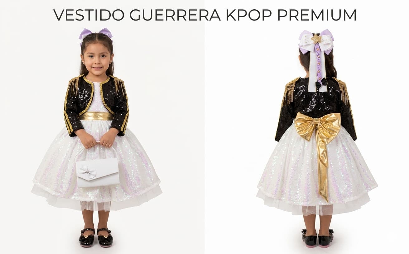 Vestido Guerrera Kpop Premium — 8
