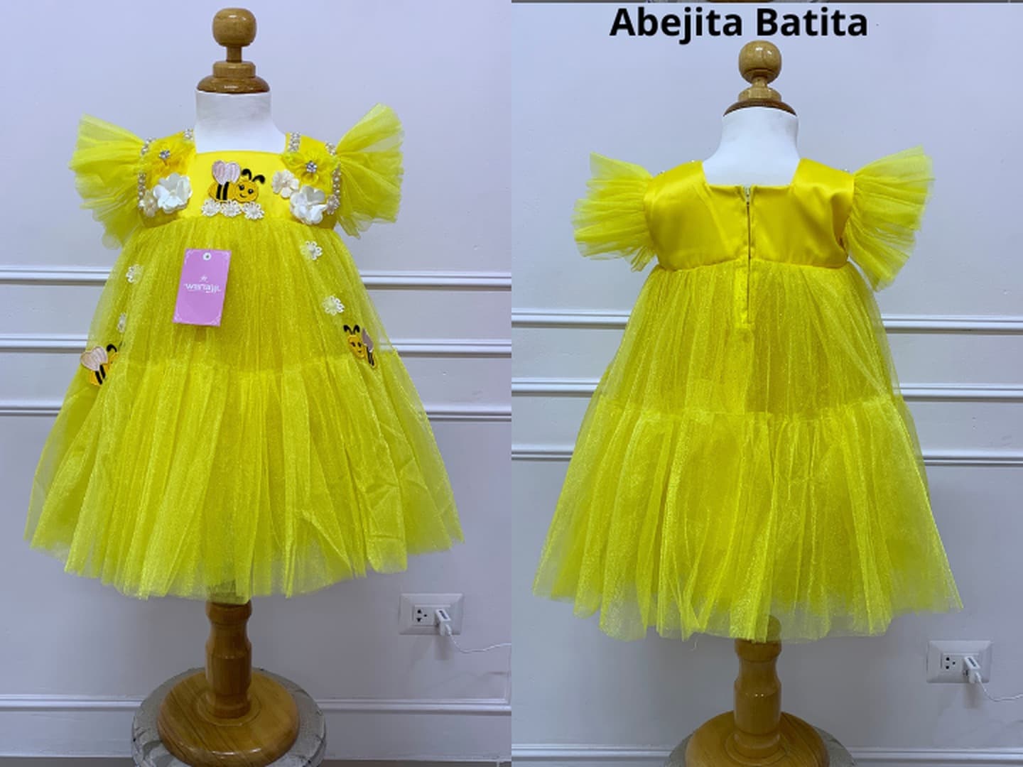Vestido Abeja Batita — Vestido Abeja Batita - Talla 8