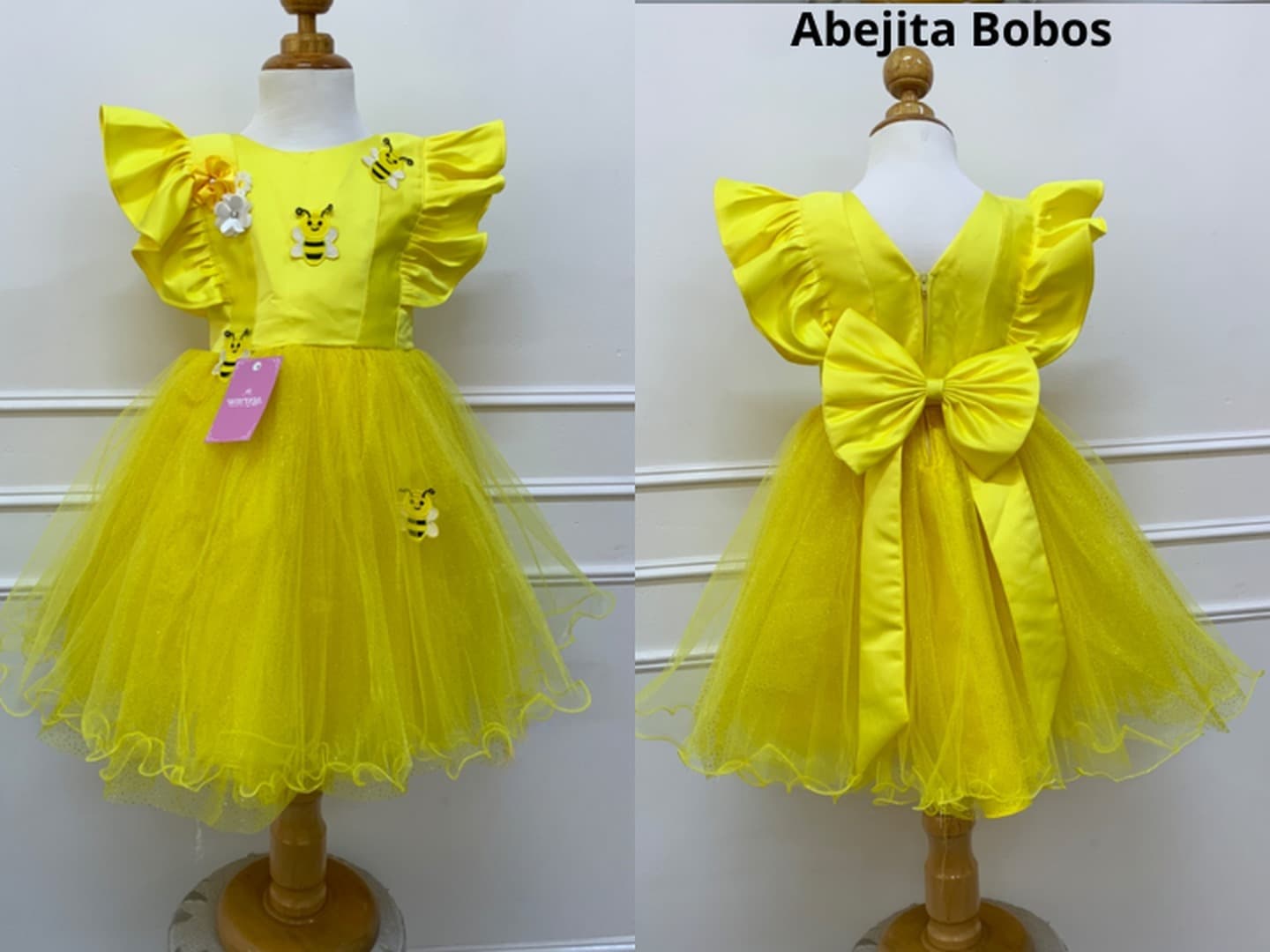 Vestido Abeja Bobos — Vestido Abeja Bobos - Talla 4
