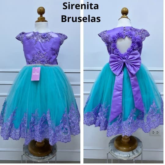 Vestido Sirena Bruselas — Vestido Sirena Bruselas - Talla 2