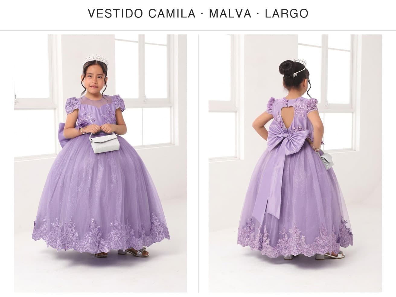Vestido Camila — Vestido Camila Malva T2