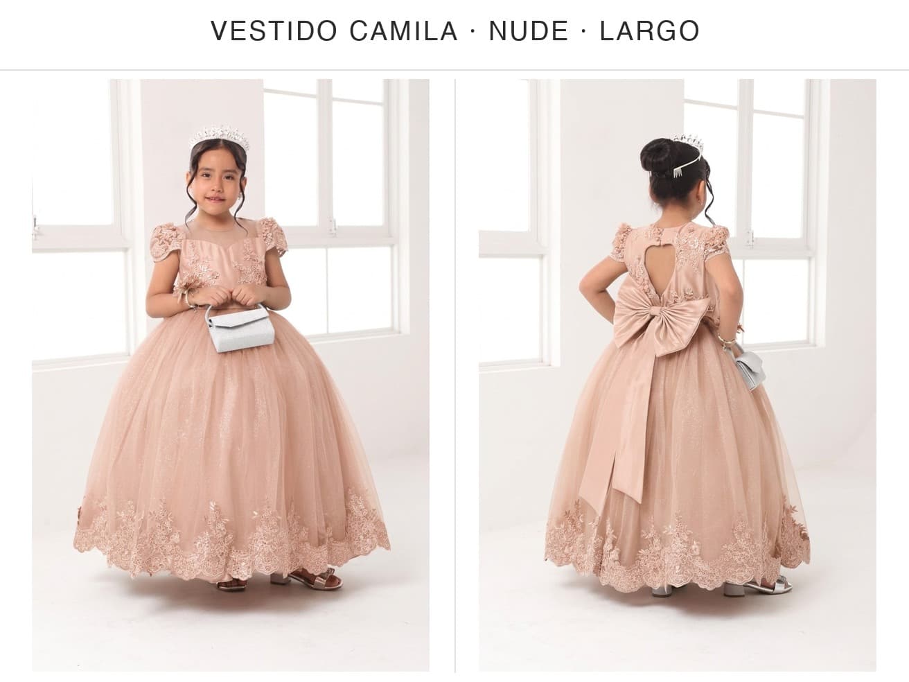Vestido Camila — Vestido Camila Nude T8